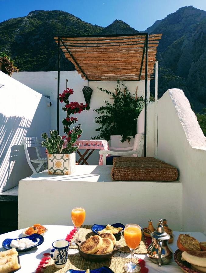 Bed and Breakfast Dar Sbaa Chefchaouen Esterno foto