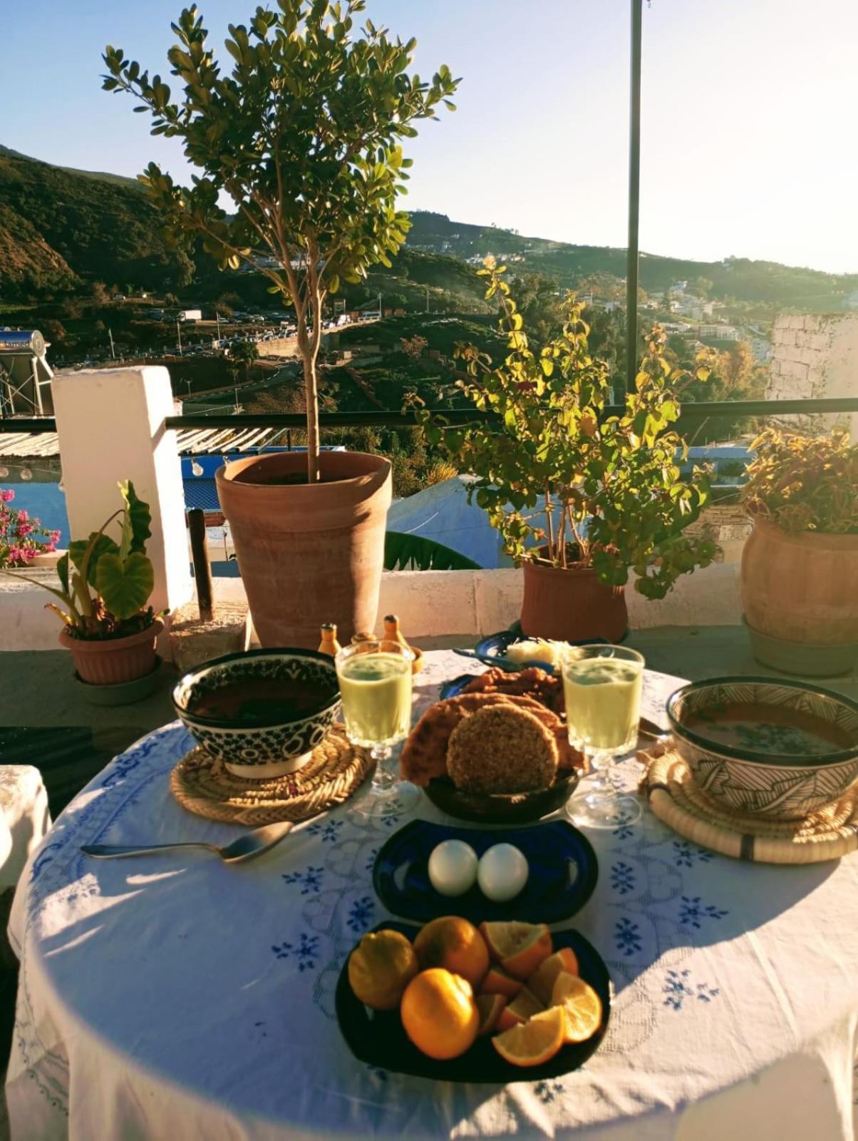 Bed and Breakfast Dar Sbaa Chefchaouen Esterno foto