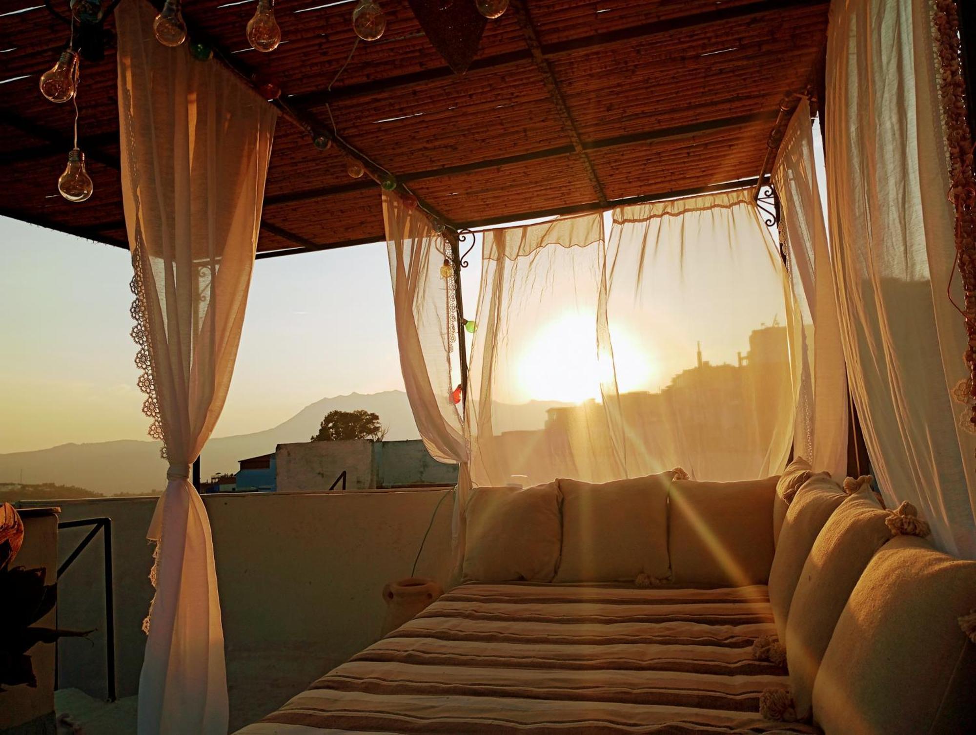 Bed and Breakfast Dar Sbaa Chefchaouen Esterno foto